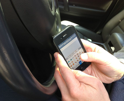 Texting whilst Driving